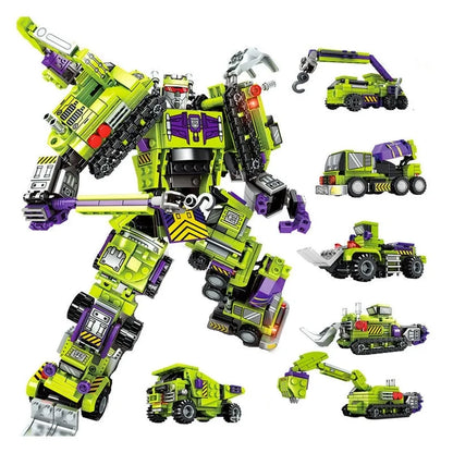 Sembo Building Block Set: Transformers Mecha Robot Engineering Vehicle, Model 103081