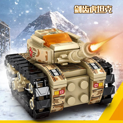 Sembo Building Block Set: Transformers Mechanical Robot Tank Fighter, Model 103161