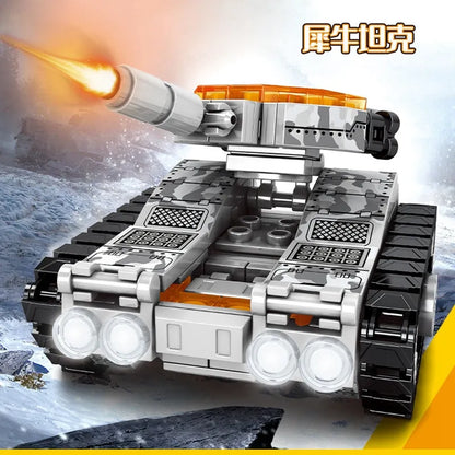 Sembo Building Block Set: Transformers Mechanical Robot Tank Fighter, Model 103161