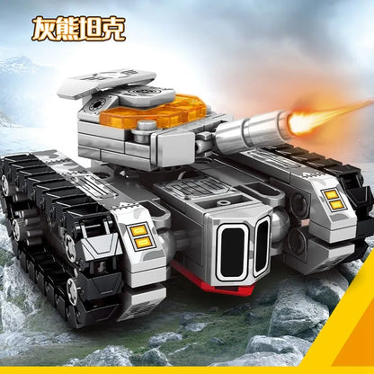 Sembo Building Block Set: Transformers Mechanical Robot Tank Fighter, Model 103161