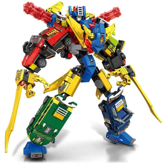 Sembo Building Block Set: Transforming Super Commander Car Robot, Model 103284