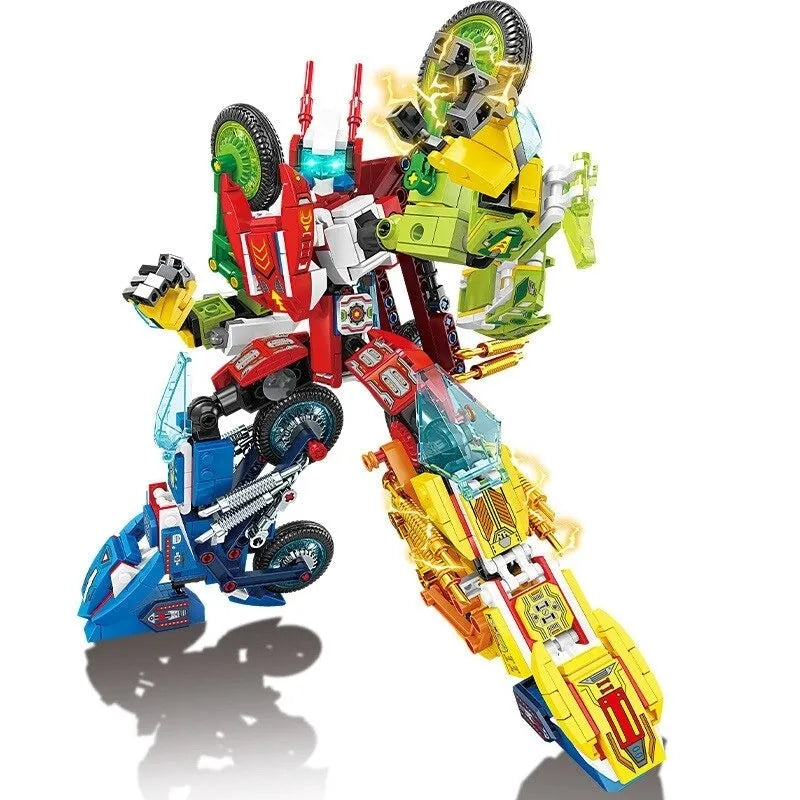 Sembo Building Block Set: Transforming Super Morphing Motorcycle Robot, Model 103320