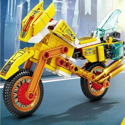 Sembo Building Block Set: Transforming Super Morphing Motorcycle Robot, Model 103320