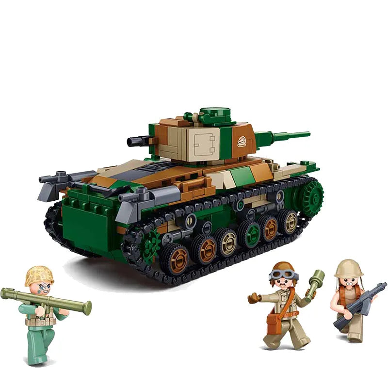 Sluban Building Block Set: China Type 97 Medium Tank, Model SB1107