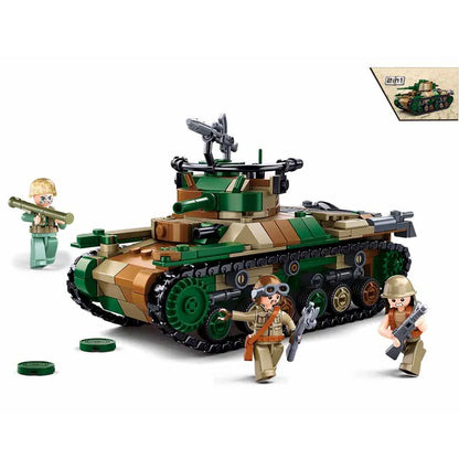 Sluban Building Block Set: China Type 97 Medium Tank, Model SB1107