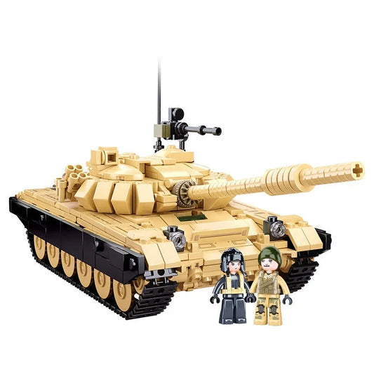Sluban MOC Building Block Set: MBT T72 Main Battle Tank, Model SB1011