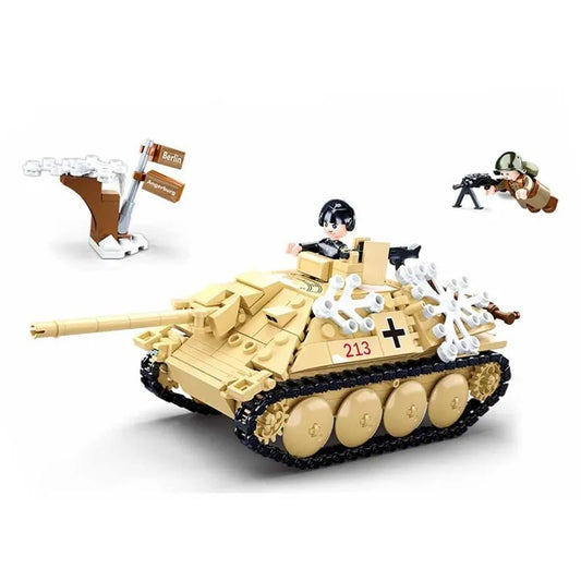 Sluban MOC Building Block Set: WW2 Jagdpanzer Tank Destroyer, Model SB0976