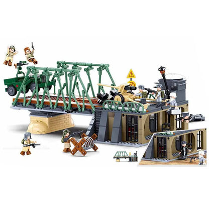 Sluban Building Block Set: WW2 1944 Winter Counterattack, Model SB0981
