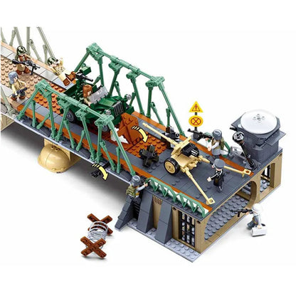 Sluban Building Block Set: WW2 1944 Winter Counterattack, Model SB0981
