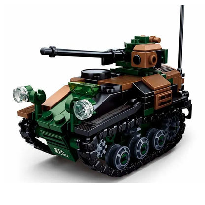 Sluban Building Block Set: WW2 German WIESEL 1 Airborne Tank, Model SB0750
