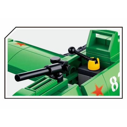 Sluban Building Block Set: WW2 Il2 Fighter Aircraft, Model SB0683