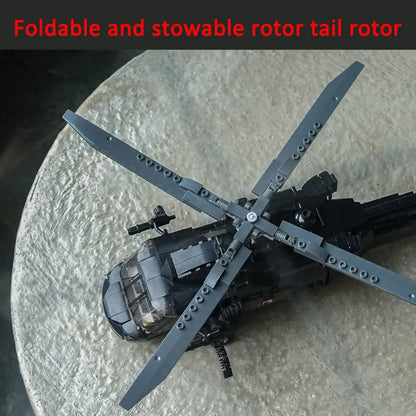 Sluban Building Block Set: WW2 UH-60 Attack Helicopter, Model SB1012