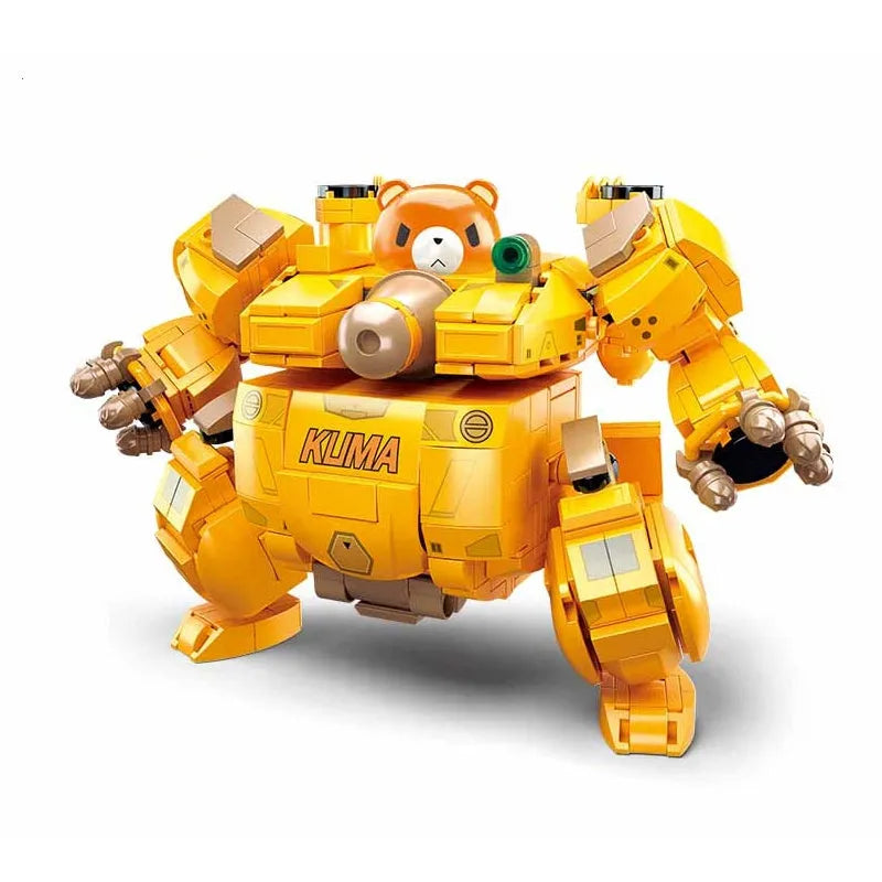 Sluban MOC Building Block Set: Heavy Artillery Mecha Robot Warrior, Model SB1093