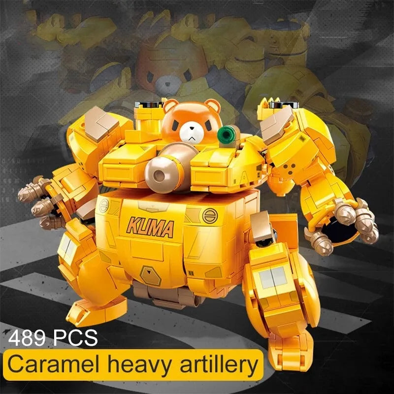 Sluban MOC Building Block Set: Heavy Artillery Mecha Robot Warrior, Model SB1093