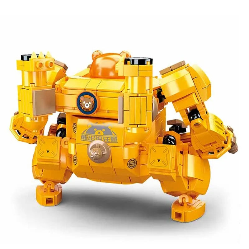 Sluban MOC Building Block Set: Heavy Artillery Mecha Robot Warrior, Model SB1093