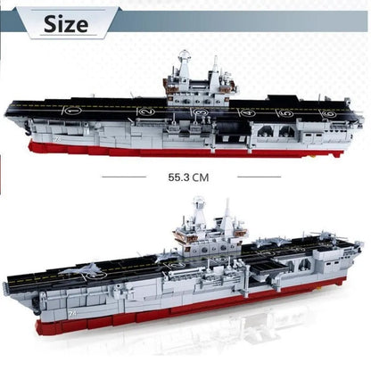 Sluban MOC Building Block Set: 075 Amphibious Attack War Ship, Model SB0699