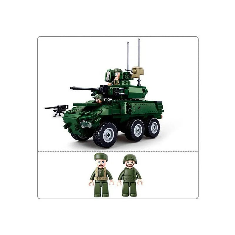 Sluban MOC Building Block Set: EBRC Infantry Combat Vehicle, Model SB0753