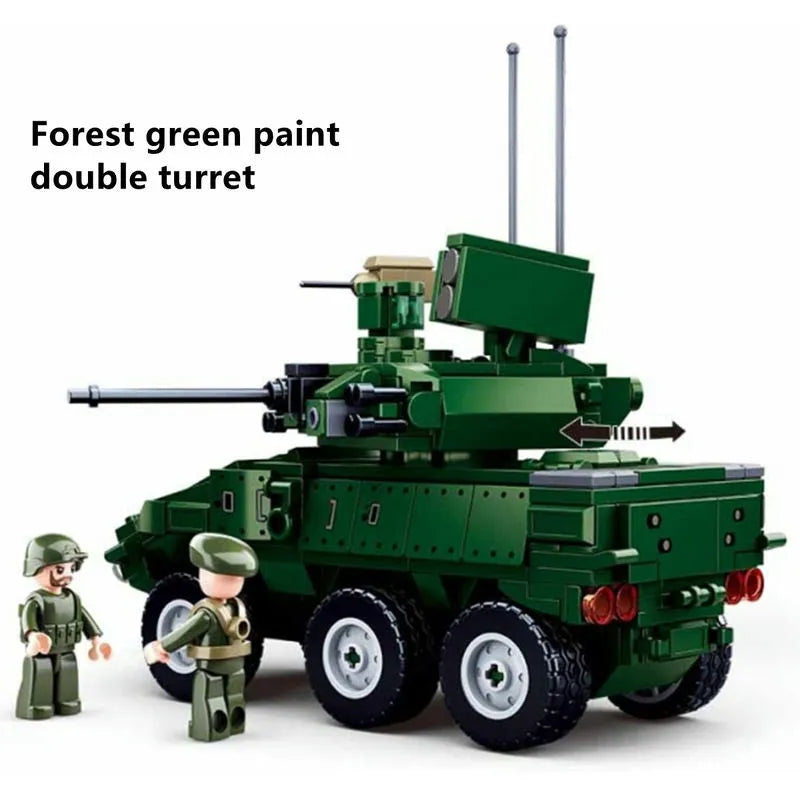 Sluban MOC Building Block Set: EBRC Infantry Combat Vehicle, Model SB0753
