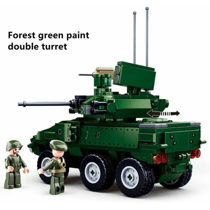 Sluban MOC Building Block Set: EBRC Infantry Combat Vehicle, Model SB0753