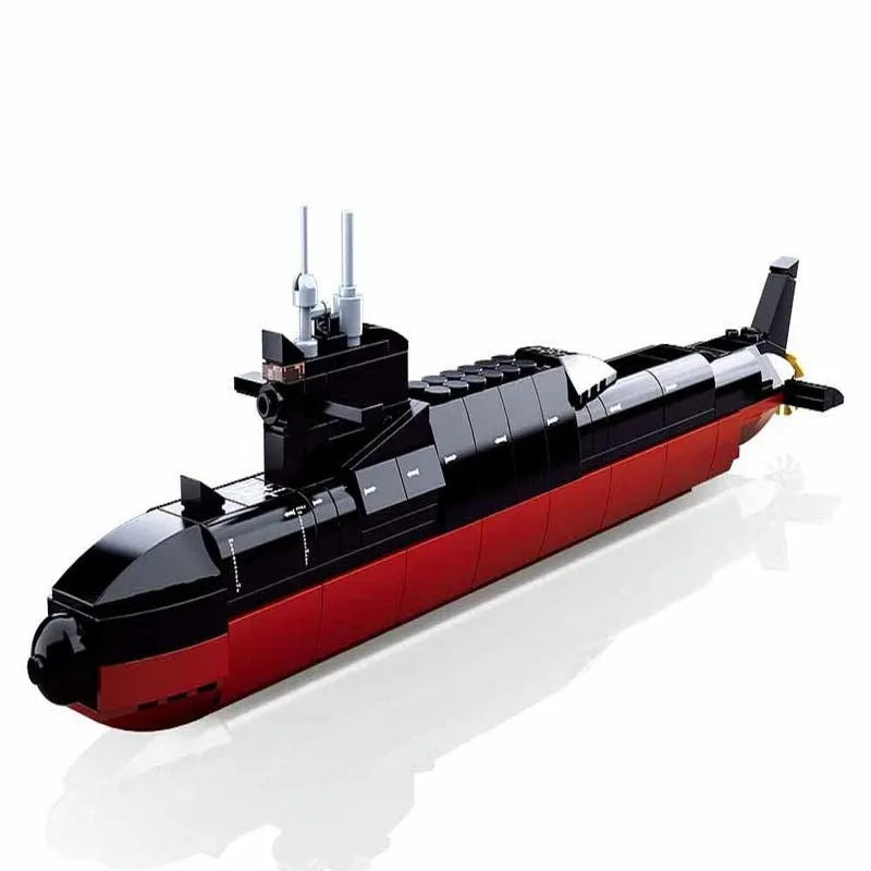 Sluban MOC Building Block Set: Navy 094 Nuclear Submarine, Model SB0703
