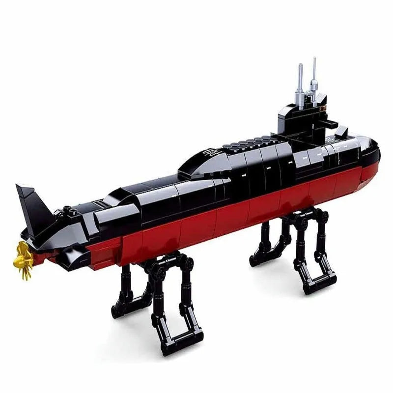 Sluban MOC Building Block Set: Navy 094 Nuclear Submarine, Model SB0703