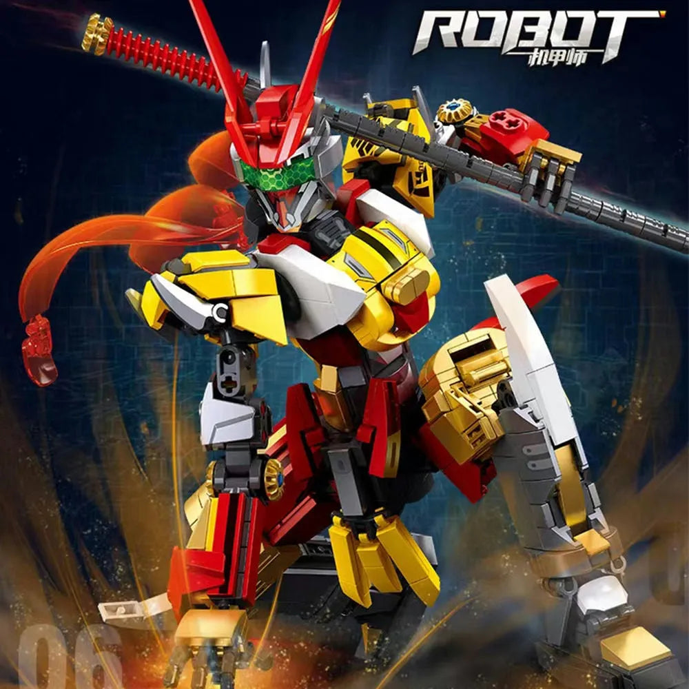 Sluban Building Block Set: Monkey King Mecha Robot Cyber Wukong, Model SB1180