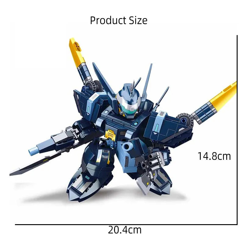 Sluban Building Block Set: Movie Neutron Star Mecha Robot Warrior, Model SB1092