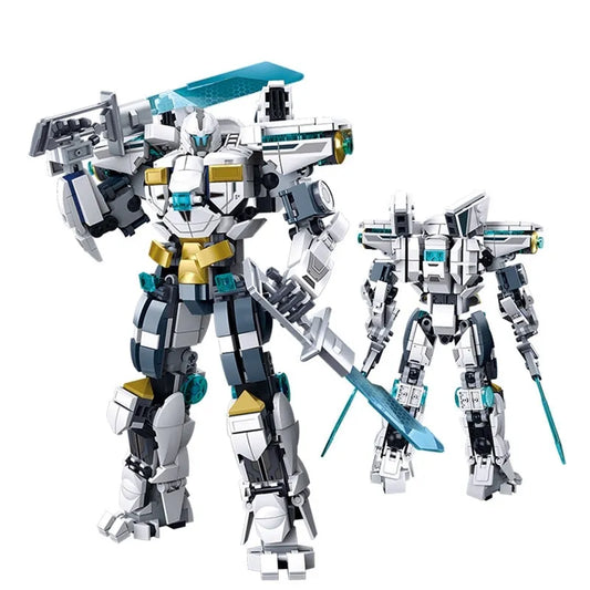 Sluban Building Block Set: Super Transforming Mecha Robot Warrior, Model SB1151