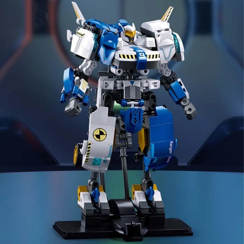 Sluban Building Block Set: Transformer Safety Pioneer Mecha Warrior, Model SB1150