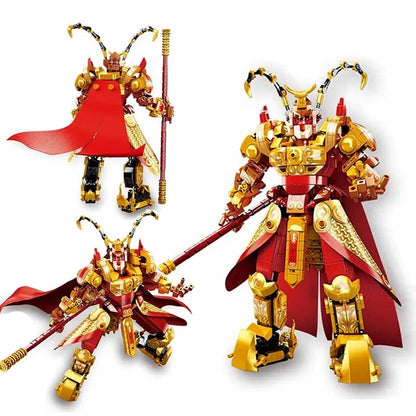 Sluban Building Block Set: Transformers Monkey King Warrior Mecha, Model SB0932