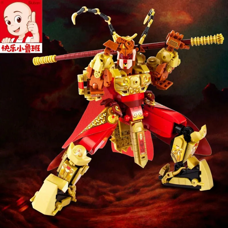 Sluban Building Block Set: Transformers Monkey King Warrior Mecha, Model SB0932