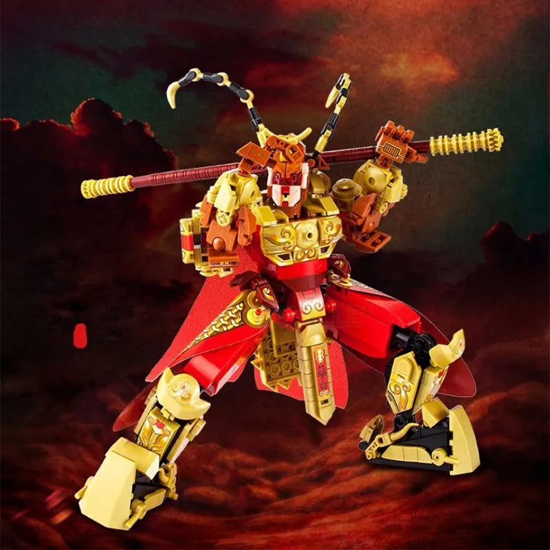 Sluban Building Block Set: Transformers Monkey King Warrior Mecha, Model SB0932