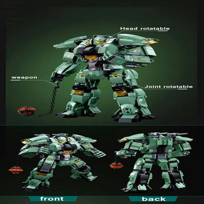 Sluban Building Block Set: Transforming Mecha Robot Warrior Leader, Model SB1153