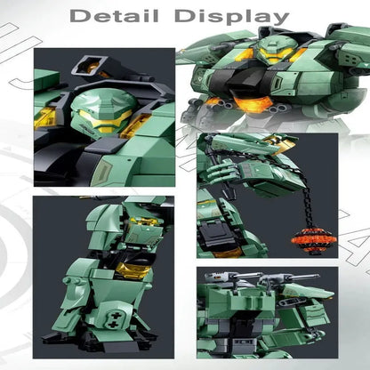 Sluban Building Block Set: Transforming Mecha Robot Warrior Leader, Model SB1153