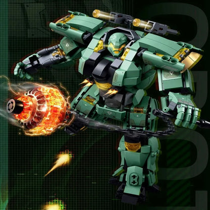 Sluban Building Block Set: Transforming Mecha Robot Warrior Leader, Model SB1153