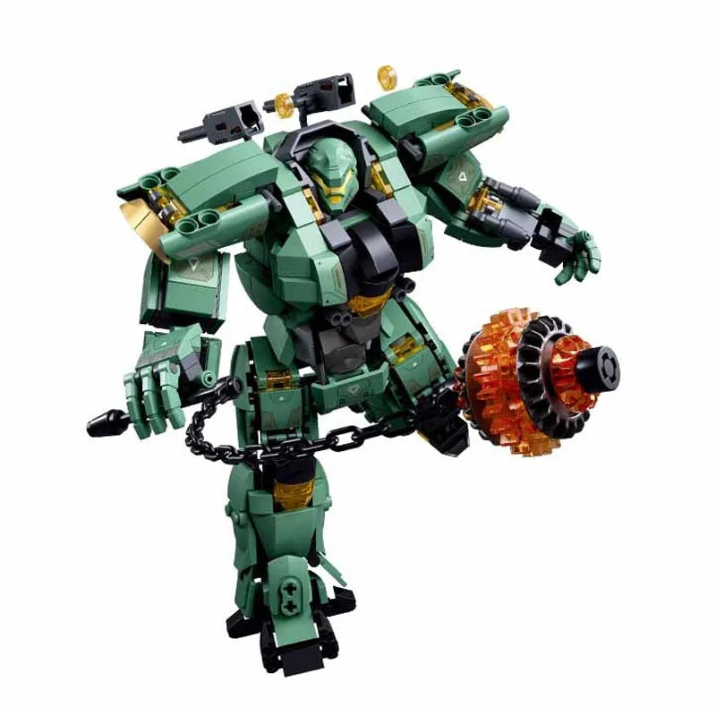 Sluban Building Block Set: Transforming Mecha Robot Warrior Leader, Model SB1153
