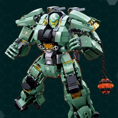 Sluban Building Block Set: Transforming Mecha Robot Warrior Leader, Model SB1153