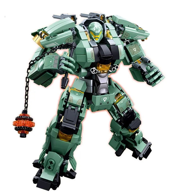 Sluban Building Block Set: Transforming Mecha Robot Warrior Leader, Model SB1153