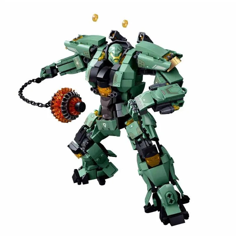Sluban Building Block Set: Transforming Mecha Robot Warrior Leader, Model SB1153