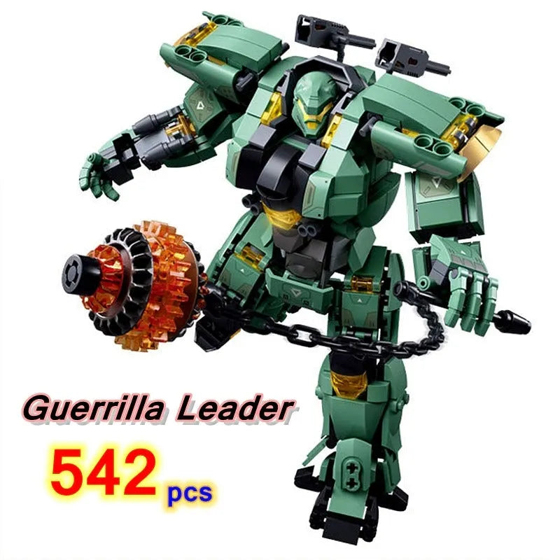 Sluban Building Block Set: Transforming Mecha Robot Warrior Leader, Model SB1153