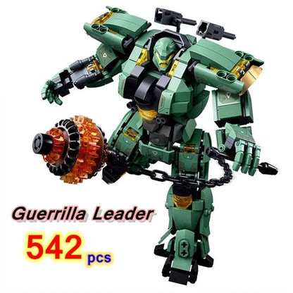 Sluban Building Block Set: Transforming Mecha Robot Warrior Leader, Model SB1153