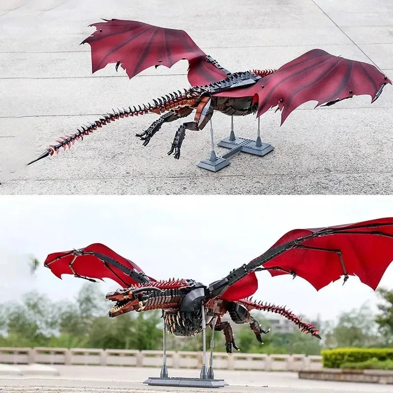 Super 18 K MOC Building Block Set: Movie MOC Game of Thrones Dragon K89