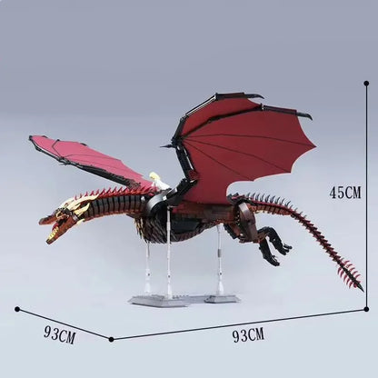 Super 18 K MOC Building Block Set: Movie MOC Game of Thrones Dragon K89