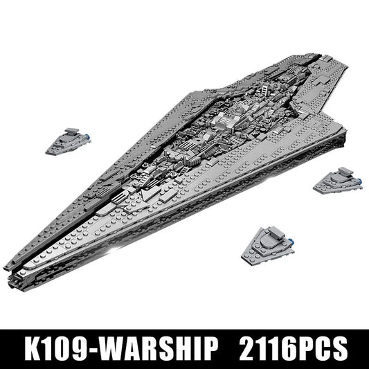 Super 18 K MOC Building Block Set: Star Warship Super Star Destroyer