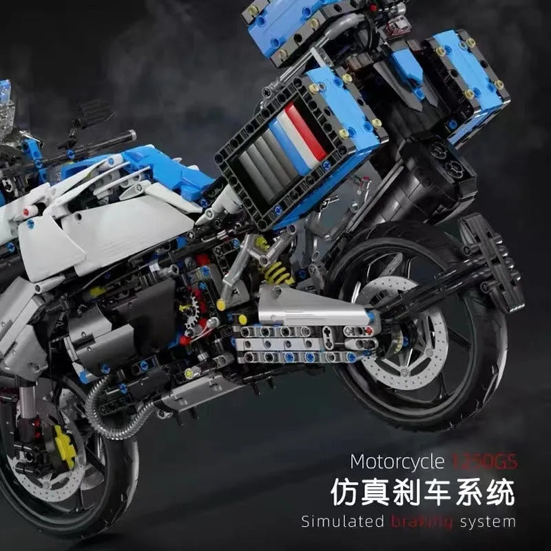 TiaGole MOC Building Block Set: BMW R1250 GS Racing Motorcycle T4022