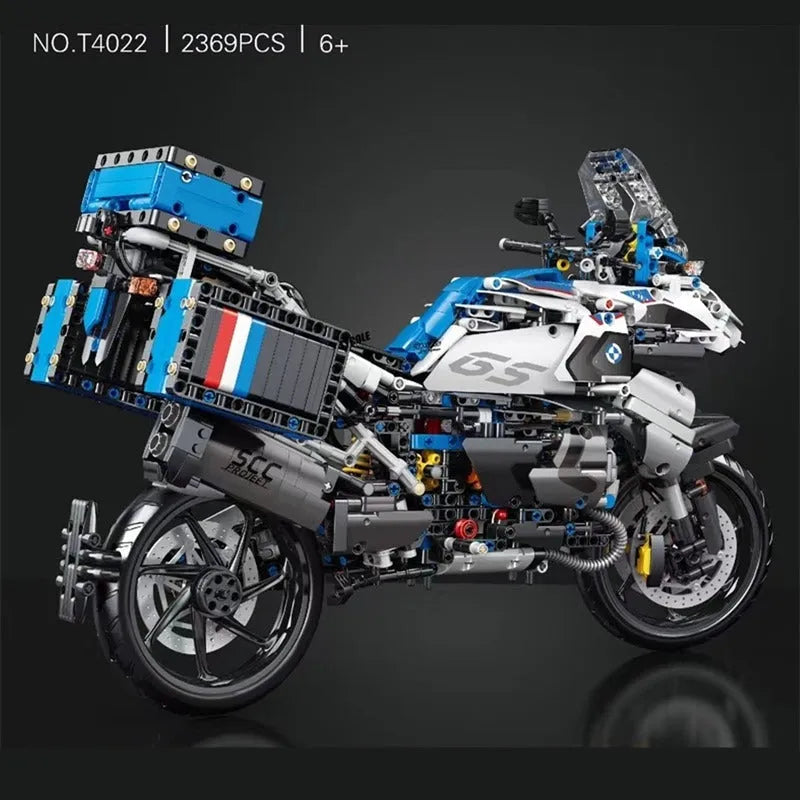 TiaGole MOC Building Block Set: BMW R1250 GS Racing Motorcycle T4022