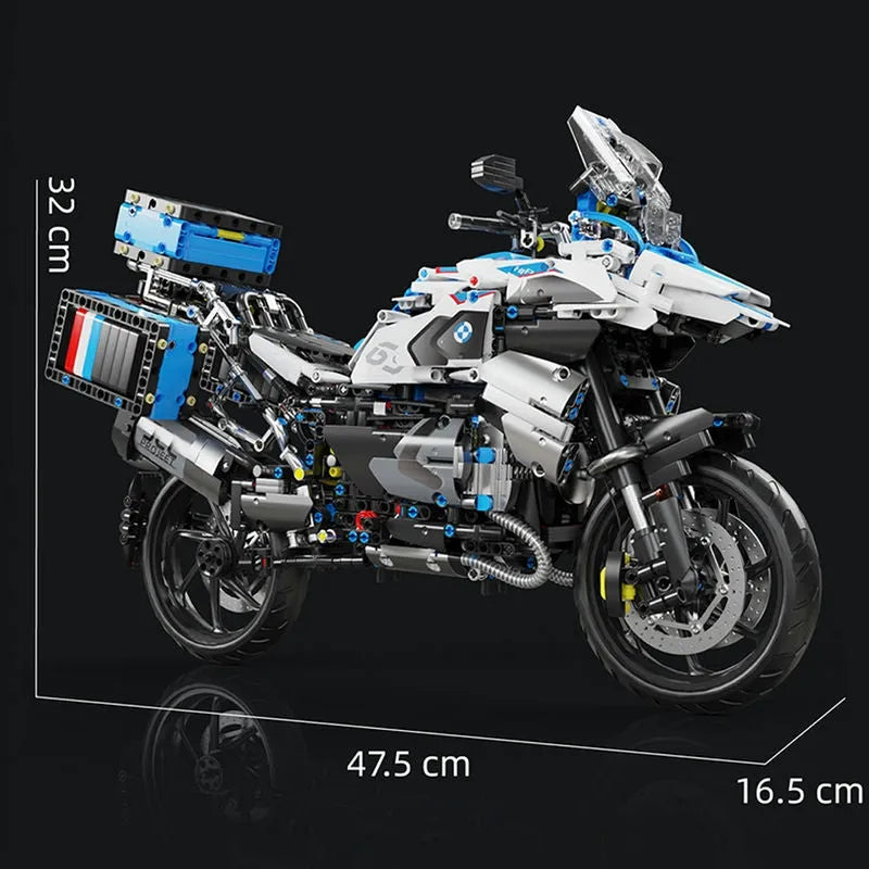 TiaGole MOC Building Block Set: BMW R1250 GS Racing Motorcycle T4022
