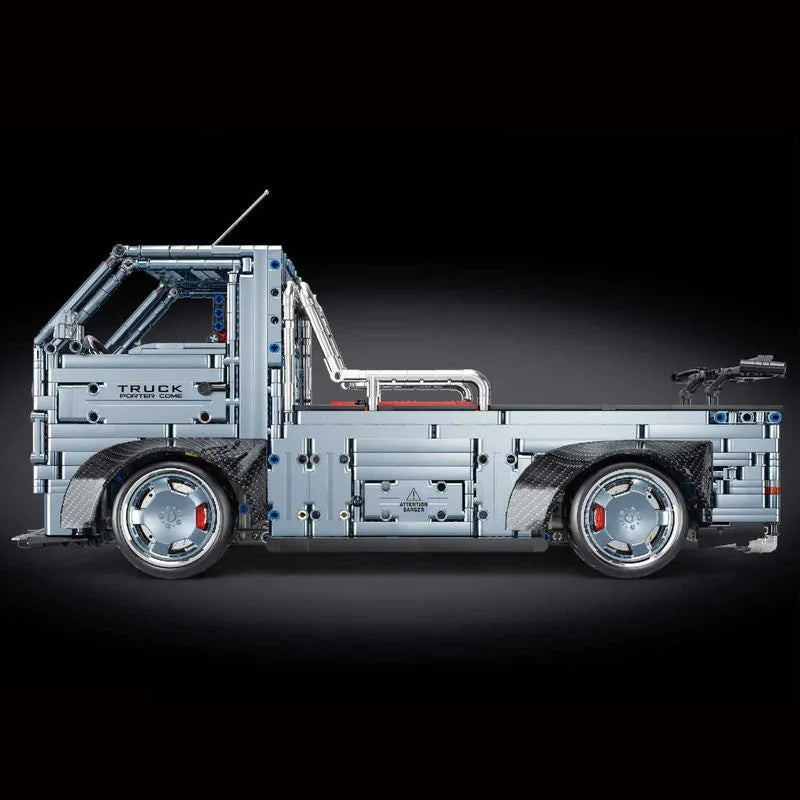 TiaGole MOC Motorized Building Block Set: Trucks Engineering Car T5021