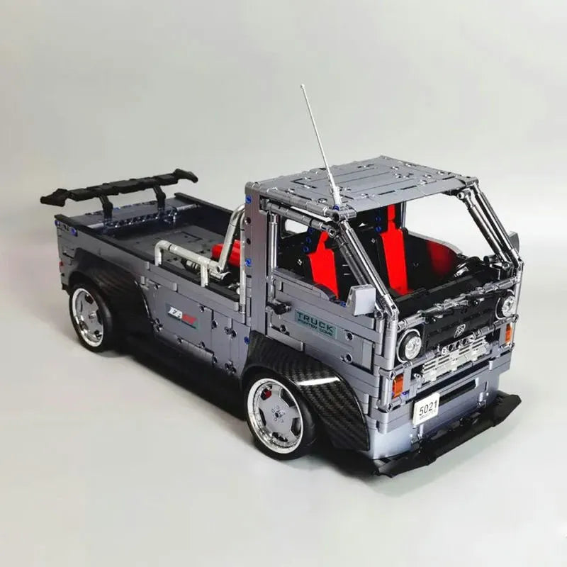 TiaGole MOC Motorized Building Block Set: Trucks Engineering Car T5021