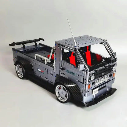 TiaGole MOC Motorized Building Block Set: Trucks Engineering Car T5021